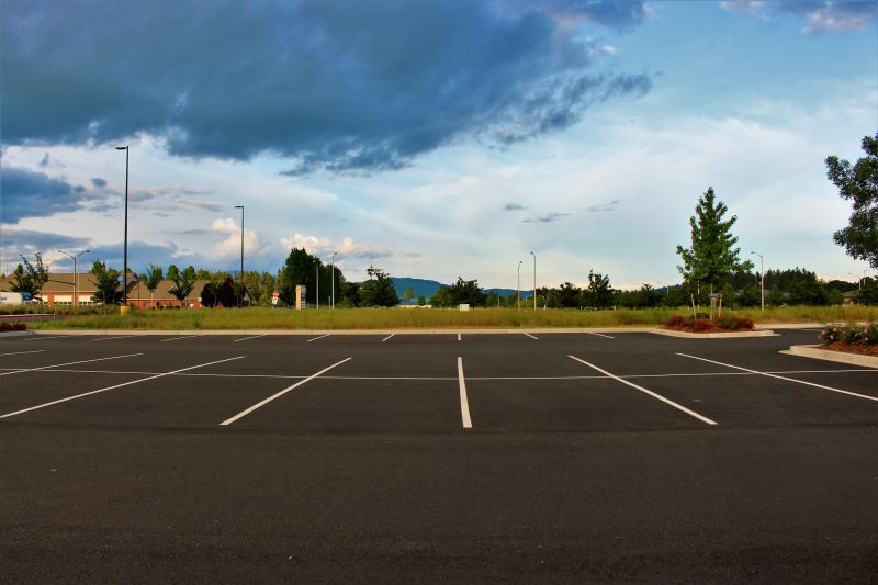 Parking Lot Blacktopping detail
